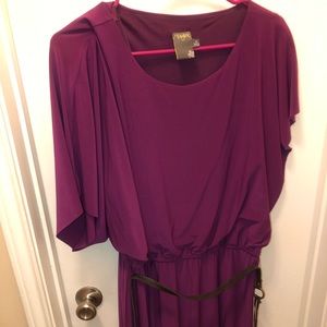 Plum dress